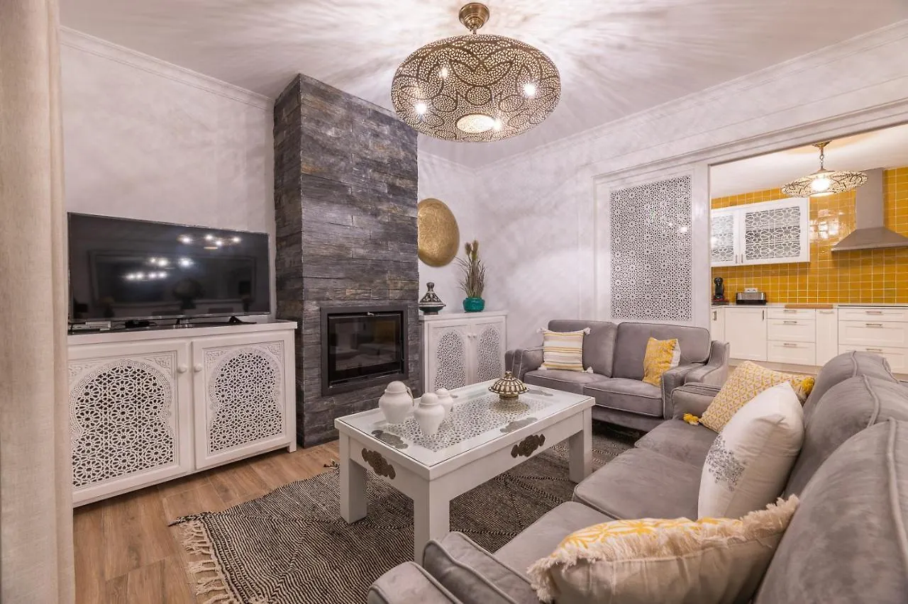 Riad Matias Gale - Luxury Villa With Private Pool, Ac, Free Wifi, 5 Min From The Beach Guia